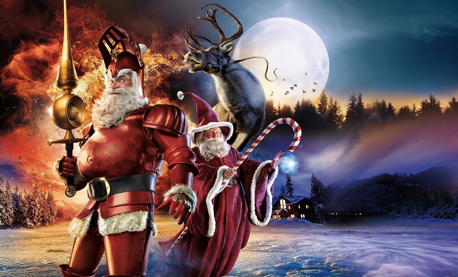 Santa Claus 4k - HD Wallpaper 