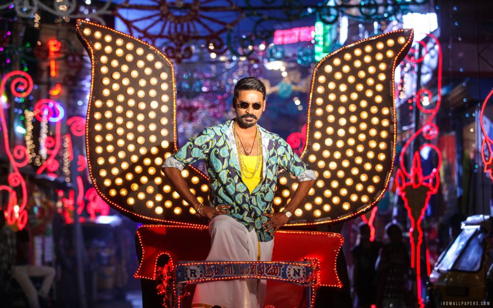 Dhanush In Maari Movie Wallpaper,dhanush Hd Wallpaper,maari - Dhanush Hd Wallpapers For Pc - HD Wallpaper 