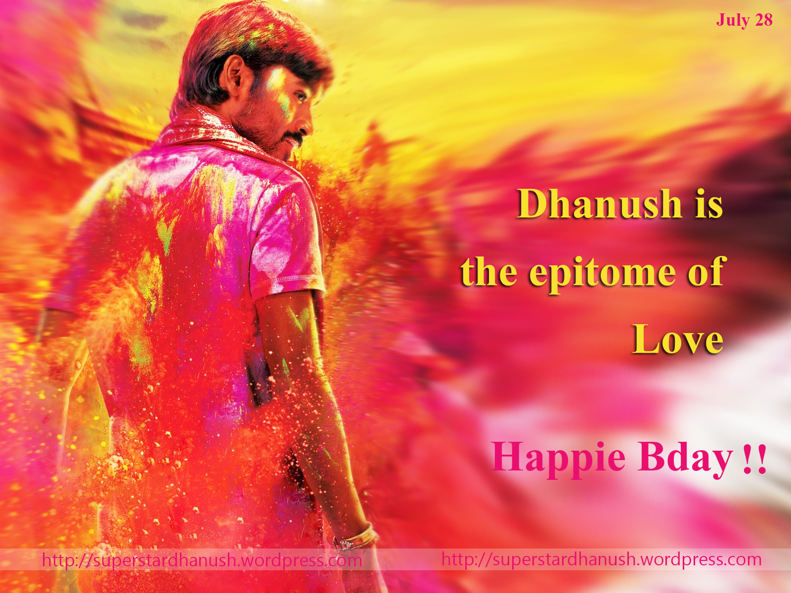Dhanush - Dhanush Raanjhanaa - HD Wallpaper 