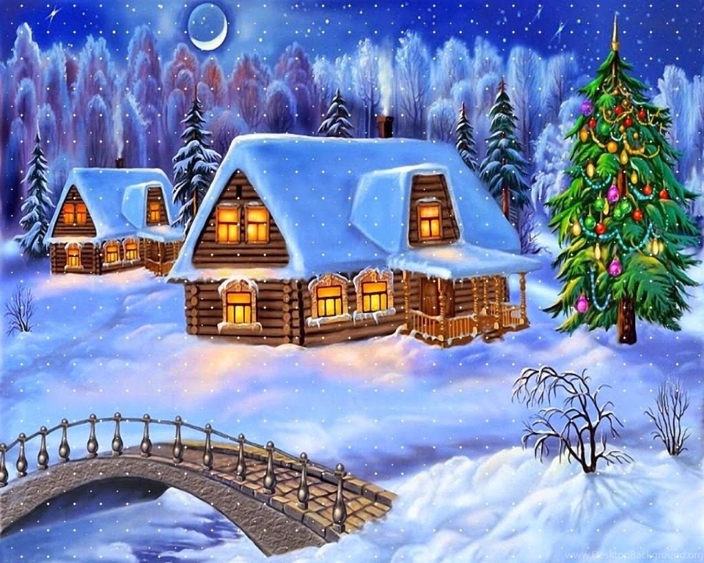 Christmas Animated Wallpaper Hd - Animated Christmas - HD Wallpaper 