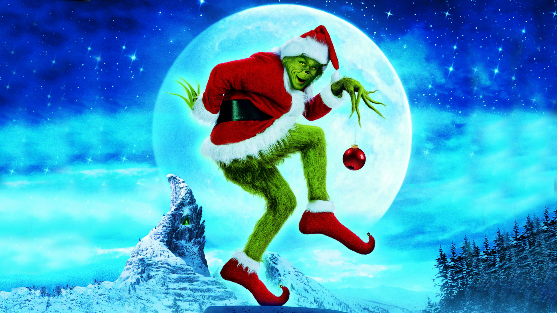 2 How The Grinch Stole Christmas Hd Wallpapers - Grinch Desktop Background - HD Wallpaper 