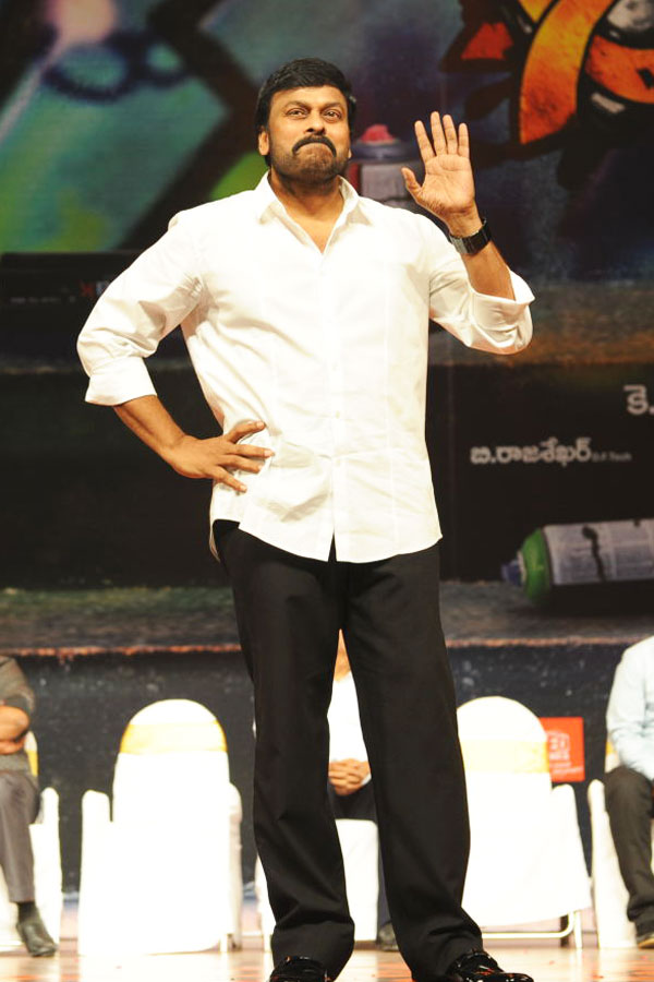 Chiranjeevi In Orange Audio - HD Wallpaper 