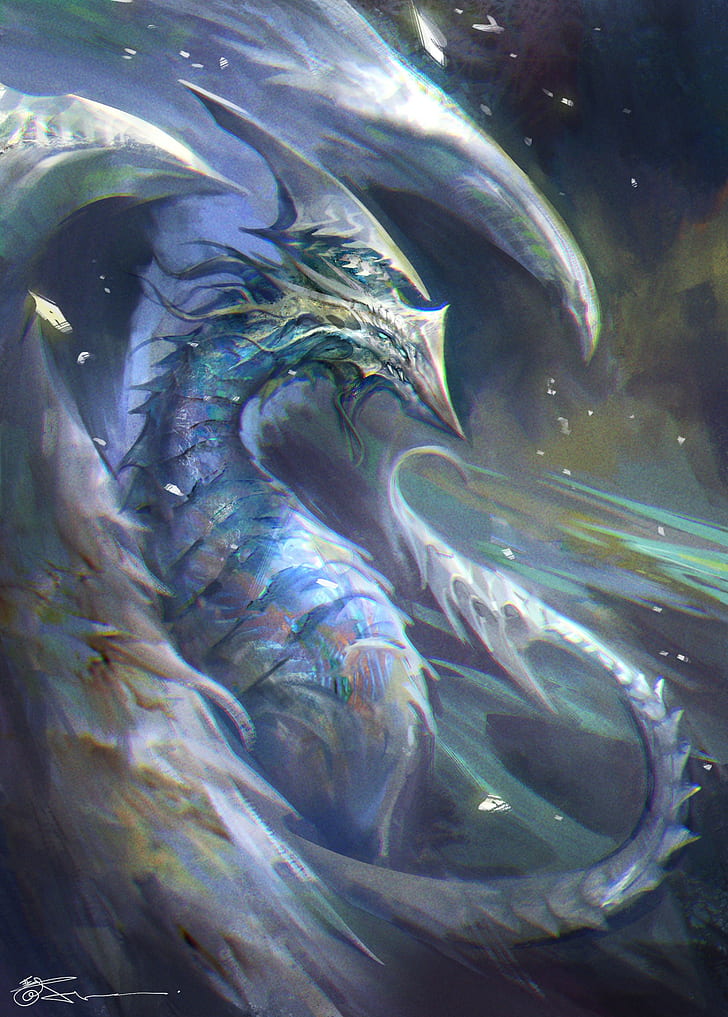Fantasy Art, Dragon - Day Of Dragons Art - HD Wallpaper 