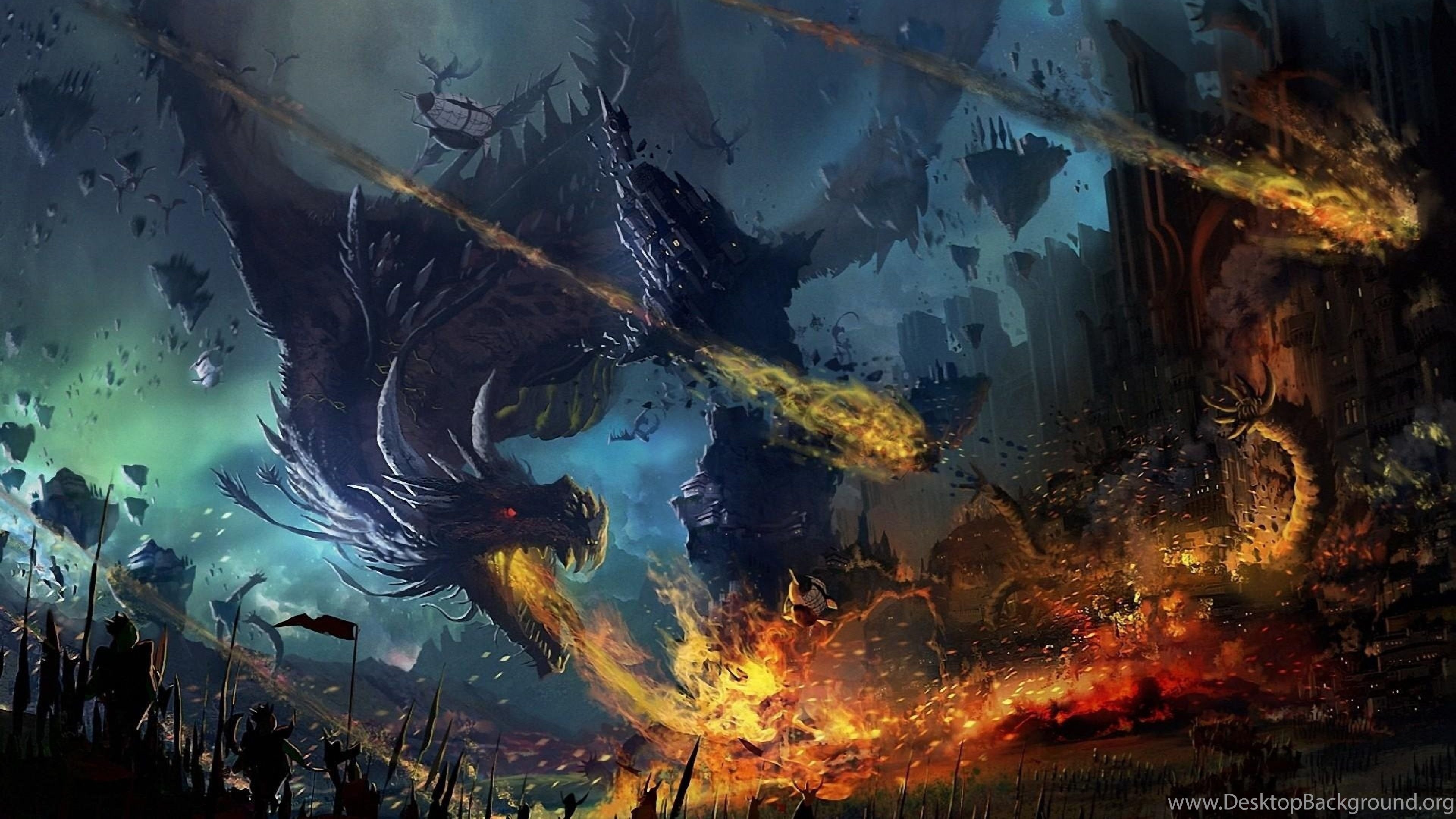 Dragon Wallpaper 4k - HD Wallpaper 