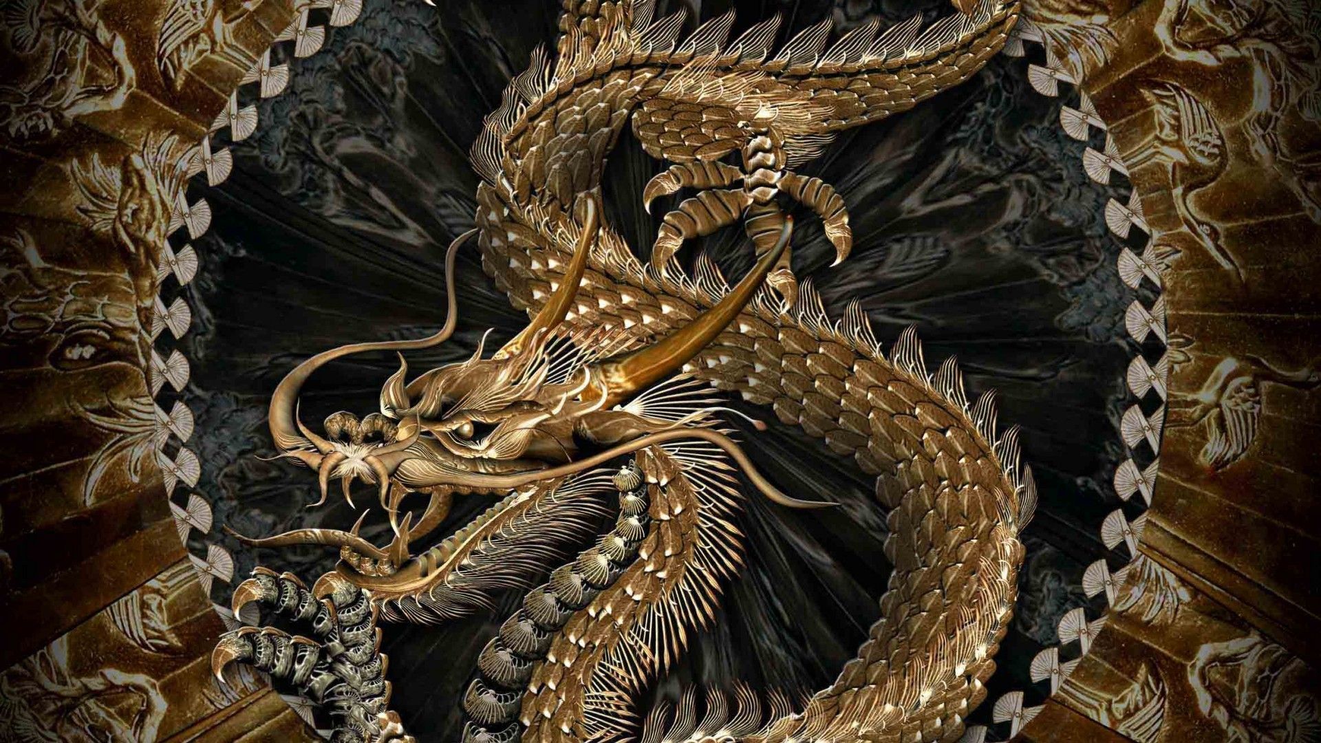 Dragon Hd Download Free Pixelstalk Net Wallpaper Wp4005850 - Japanese Dragon Wallpaper Hd - HD Wallpaper 