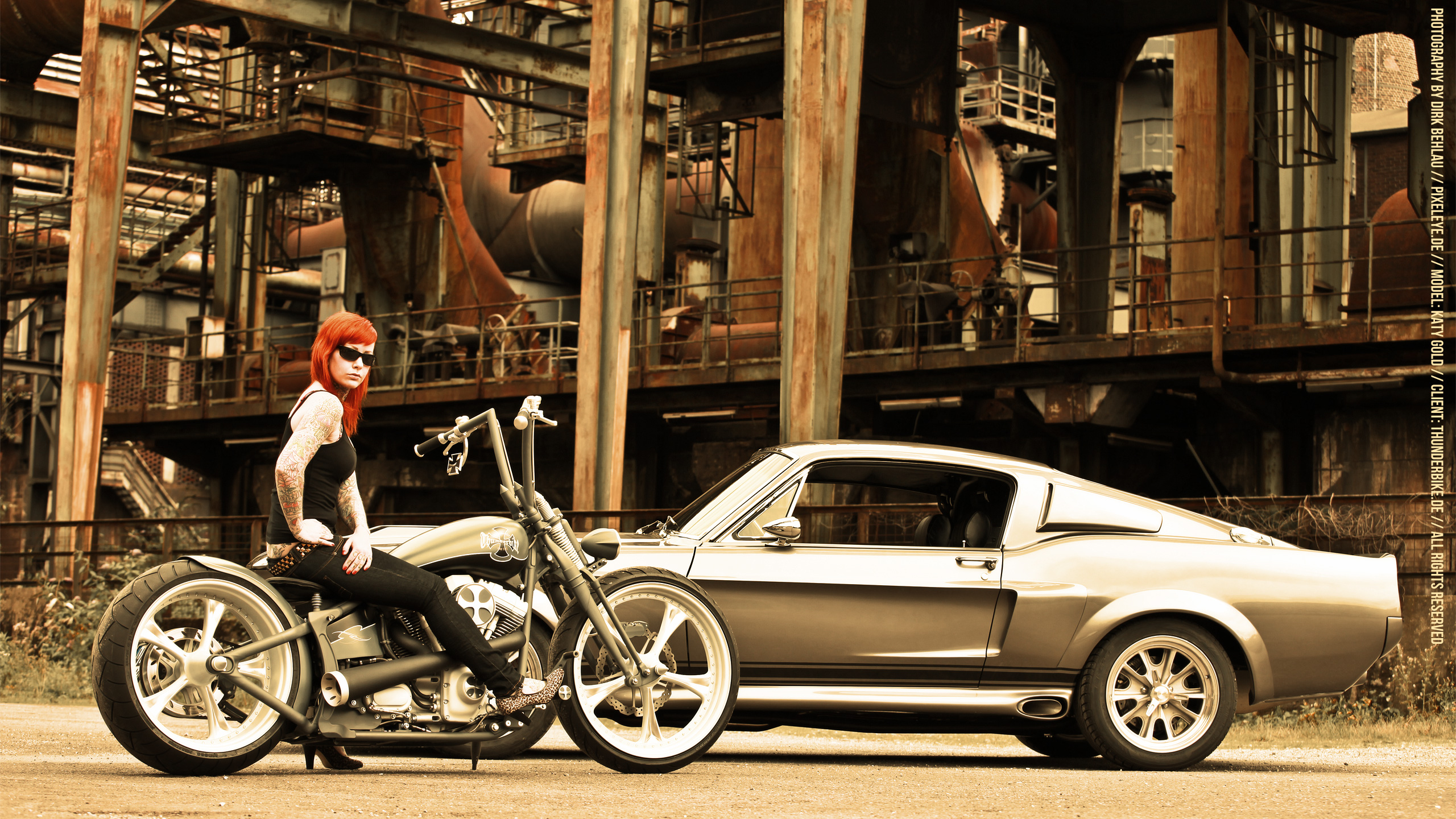 Mustang Rock N Roll - HD Wallpaper 