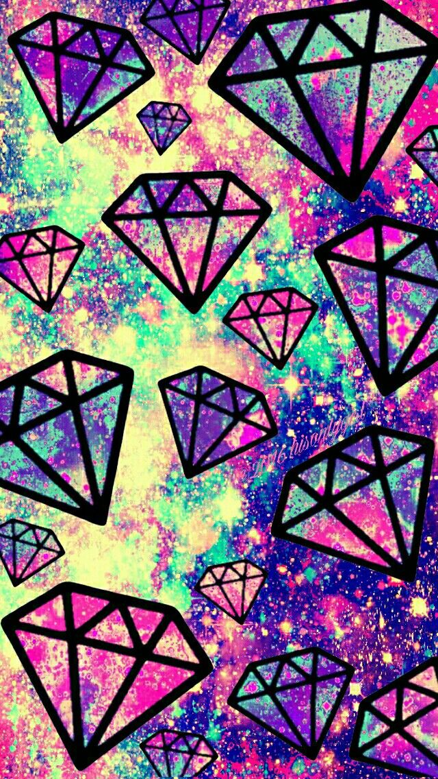 Diamond Wallpaper Galaxy - HD Wallpaper 