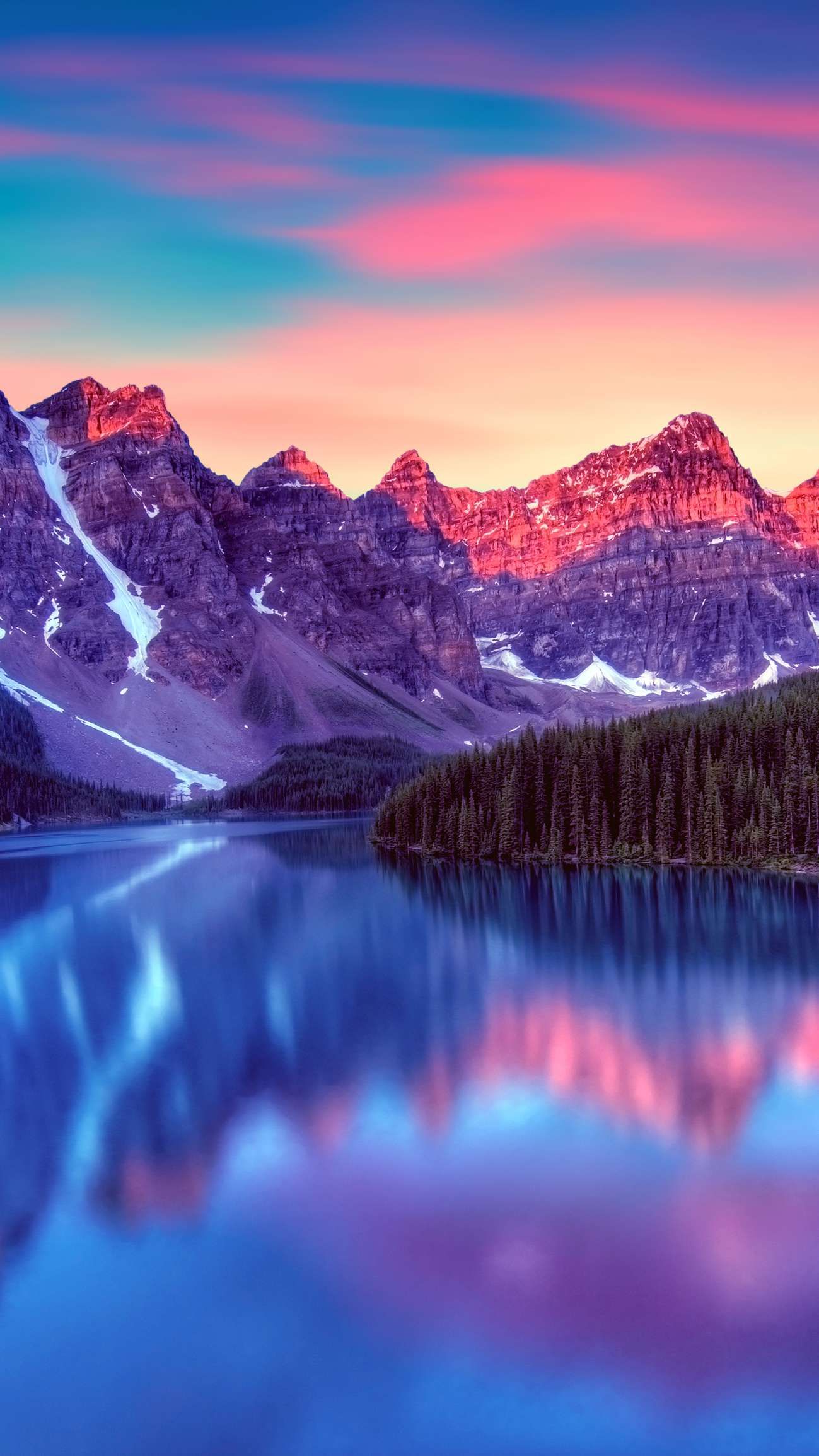 Moraine Lake - HD Wallpaper 