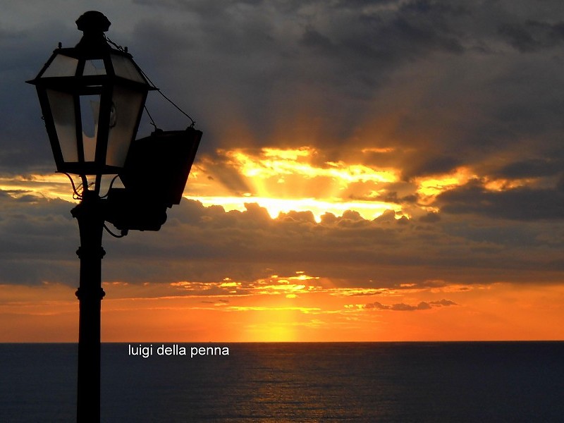 Sunset In Diamante Italy Wallpaper - Sunset - HD Wallpaper 