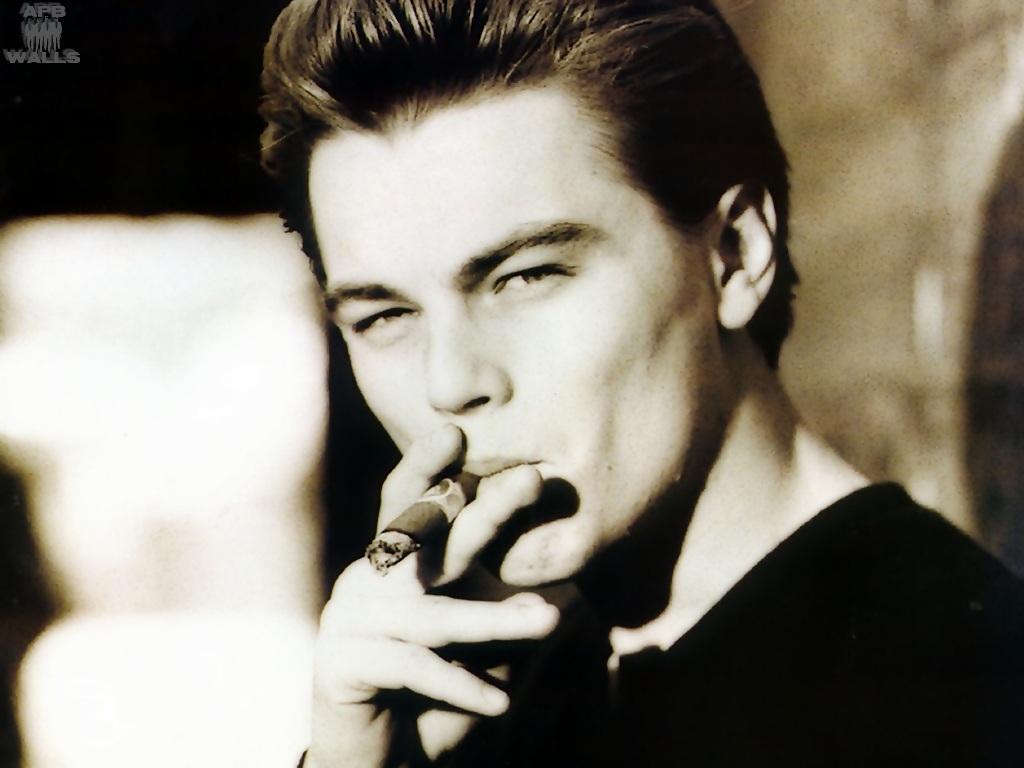 Leonardo Dicaprio Image - Leonardo Dicaprio Smoking Poster - HD Wallpaper 
