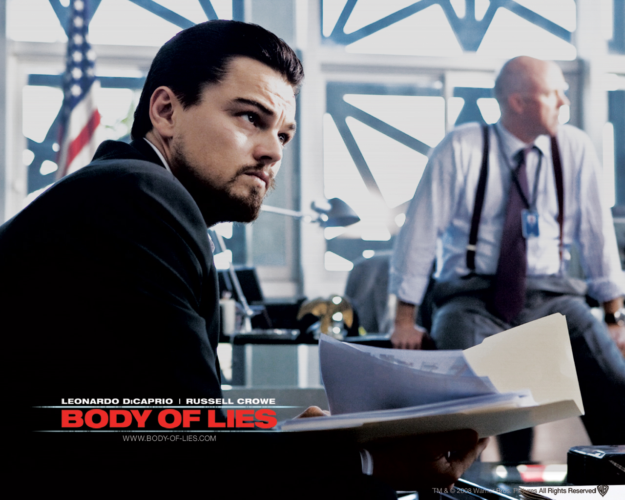 Leonardo Dicaprio In Body Of Lies Wallpaper - Leonardo Dicaprio Body Of Lies - HD Wallpaper 