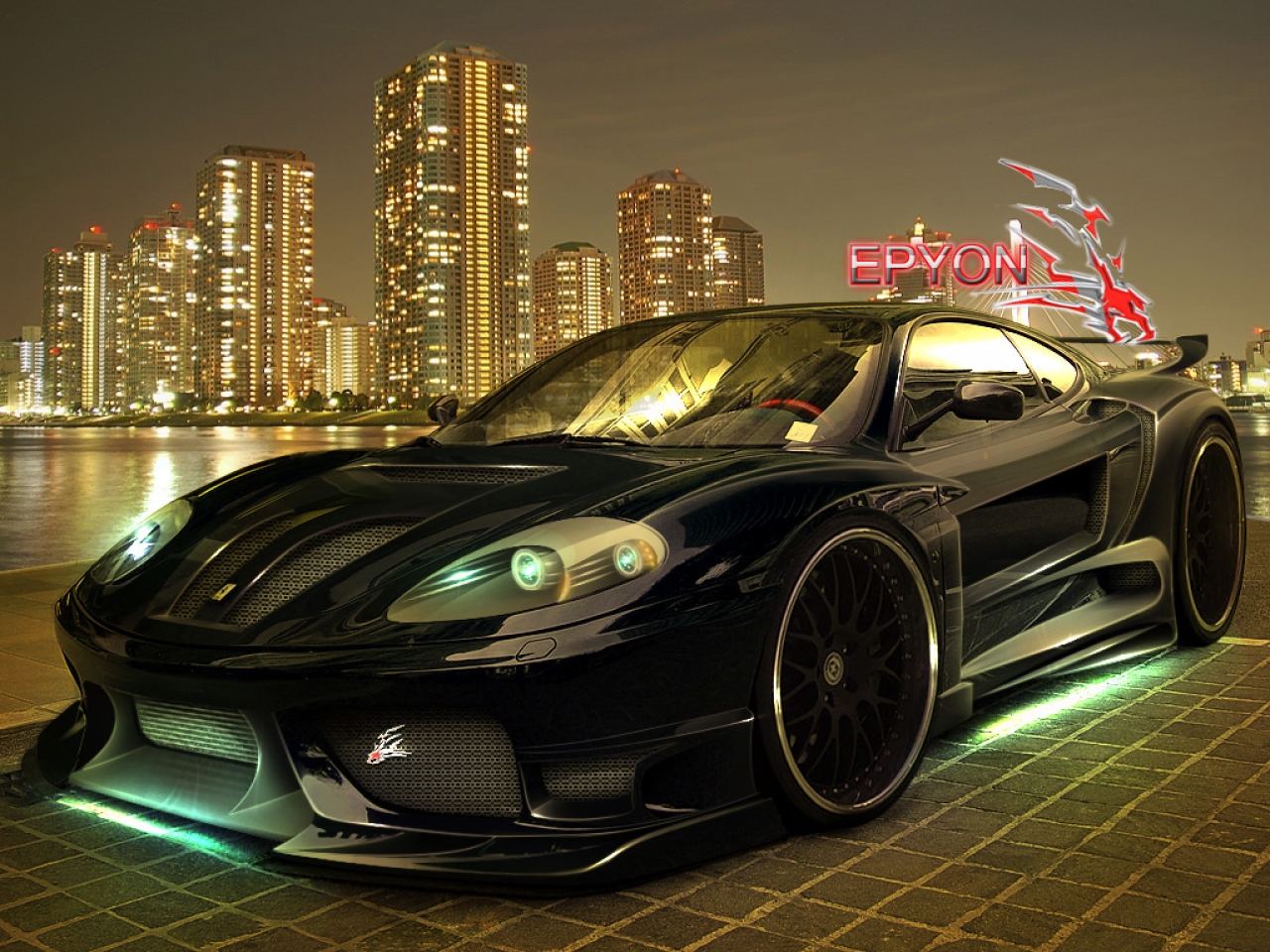 Black Sport Cars Wallpapers 12 Desktop Wallpaper - Car Wallpaper Hd 3d - HD Wallpaper 