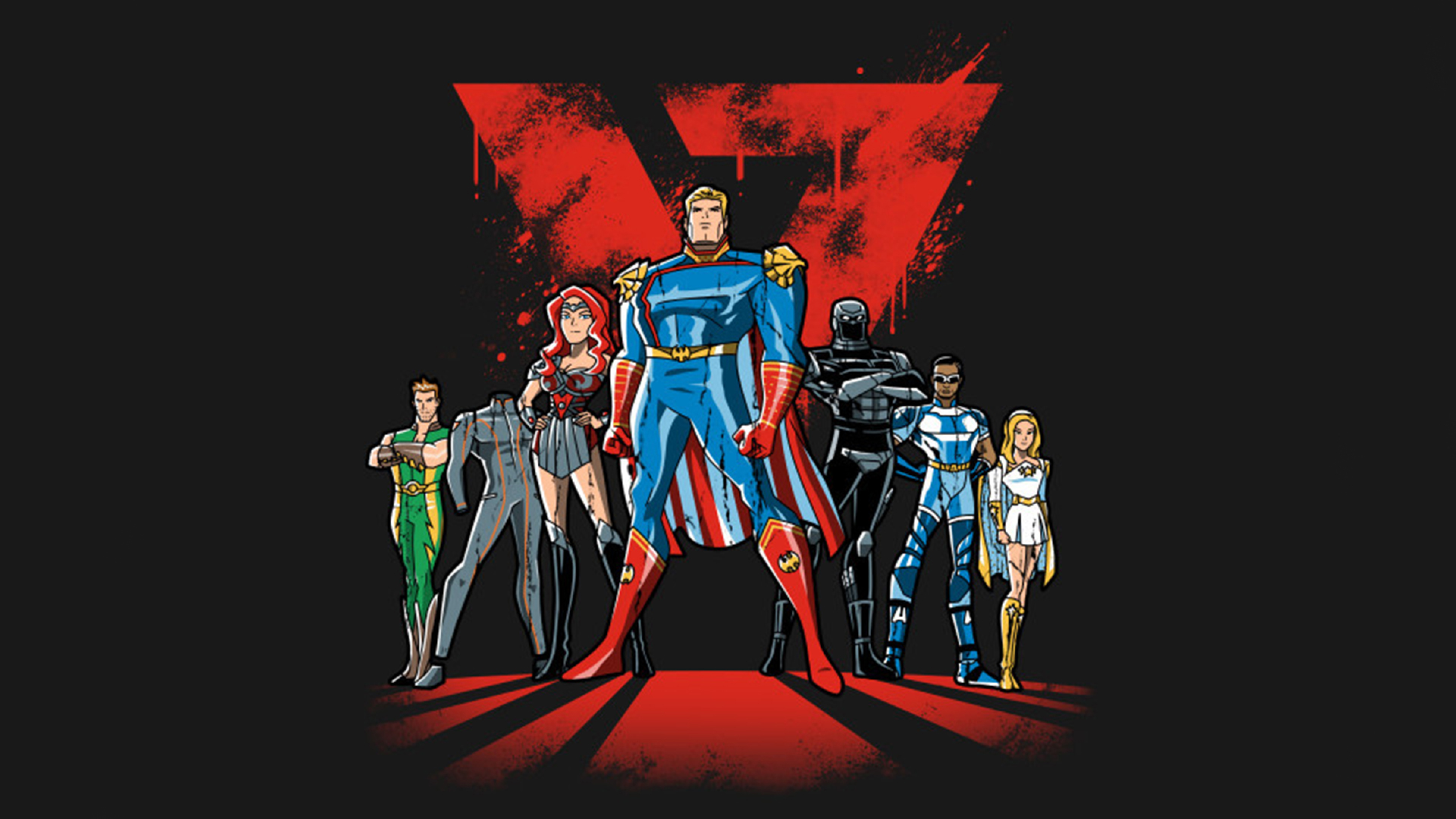 Superhero Desktop Wallpaper - HD Wallpaper 