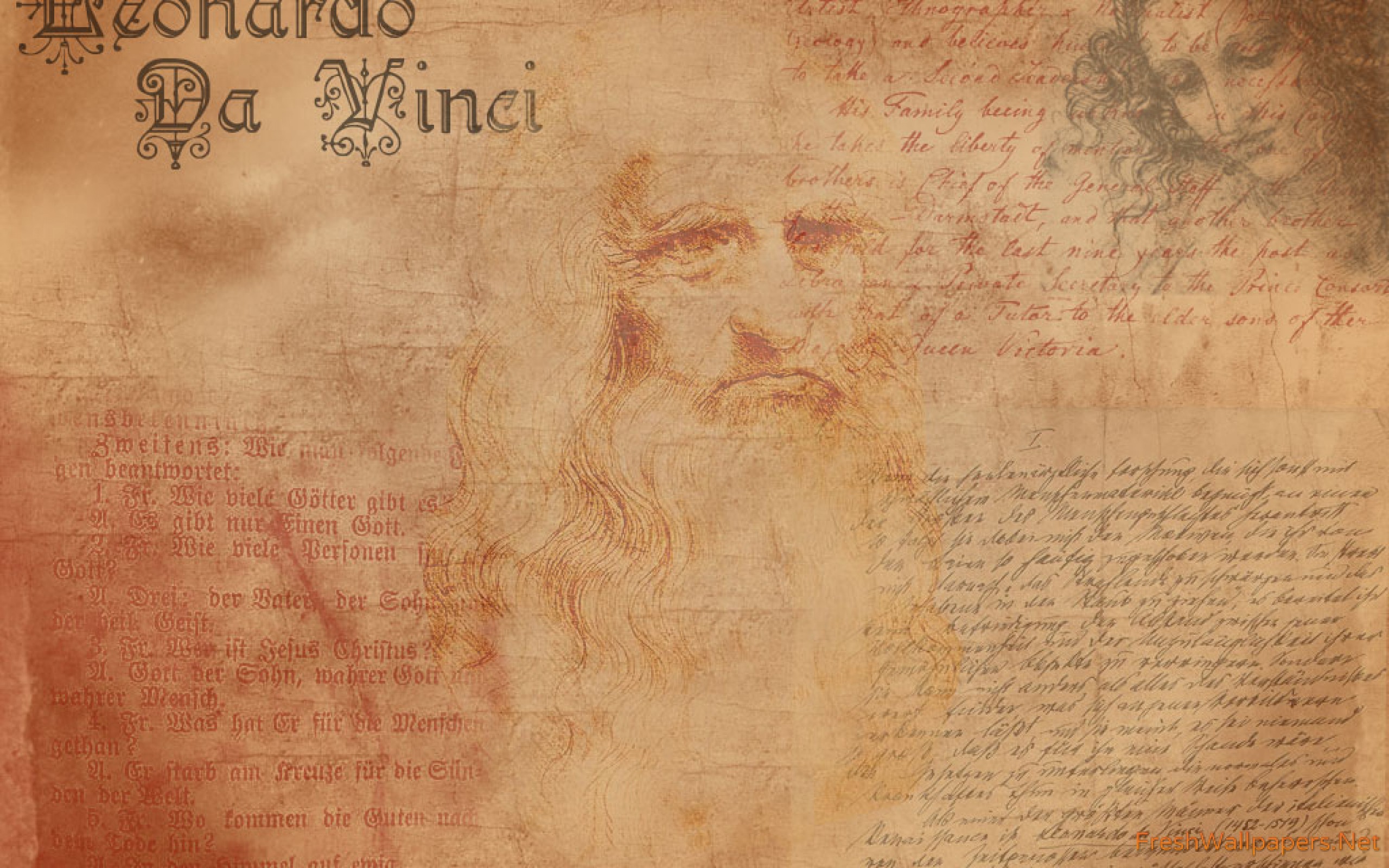 Leonardo Da Vinci - HD Wallpaper 