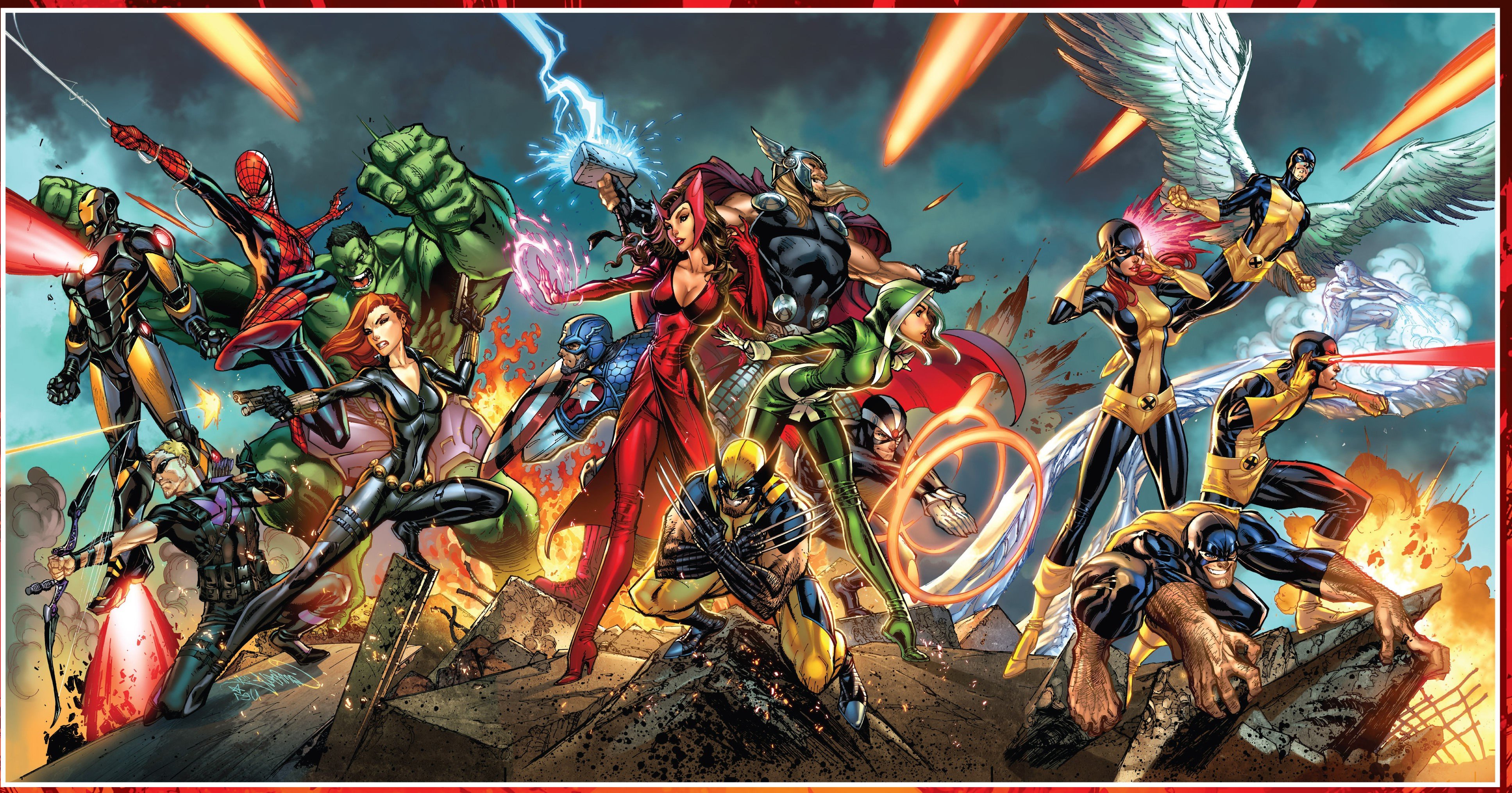 Uncanny Avengers - HD Wallpaper 