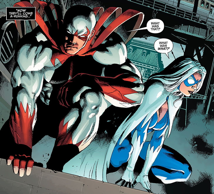 Action, Comics, Fantasy, Fighting, Hero, Heroes, Sci-fi, - Hawk And Dove - HD Wallpaper 