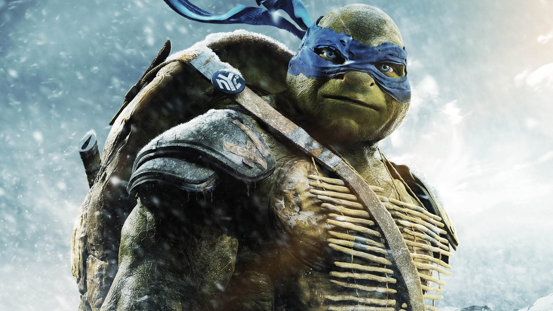 Leonardo Da Vinci Teenage Mutant Ninja Turtles Hd Movie - Ninja Turtles Leonardo Real - HD Wallpaper 