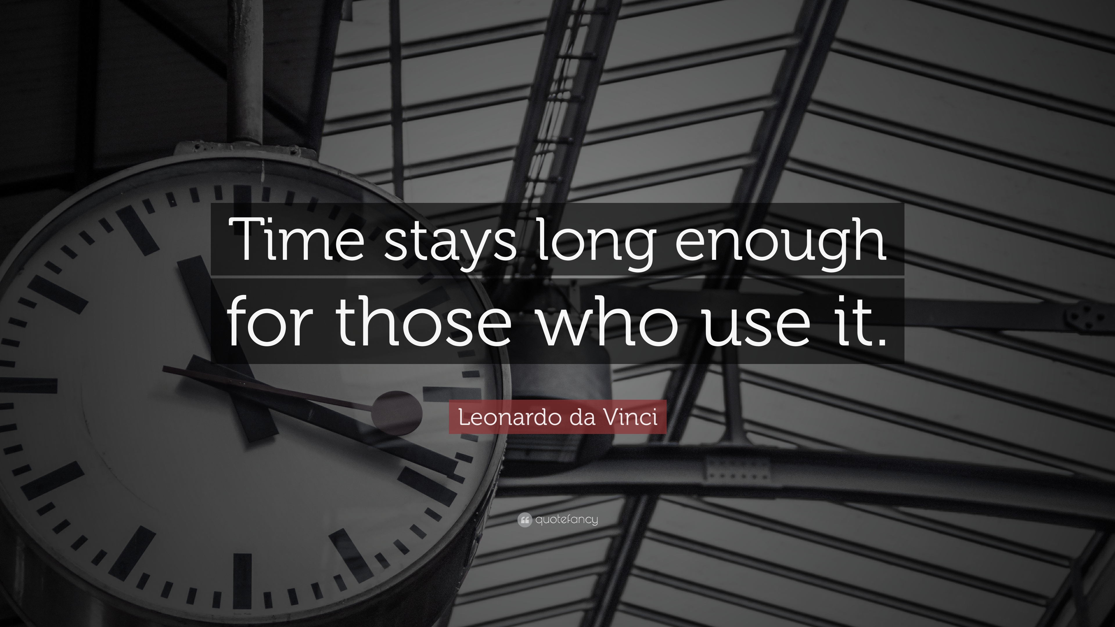 Leonardo Da Vinci Quote - Key Is In Not Spending Time But In Invest - HD Wallpaper 