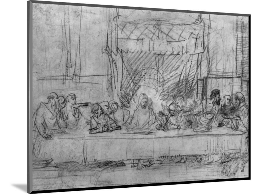 Rembrandt Last Supper - HD Wallpaper 