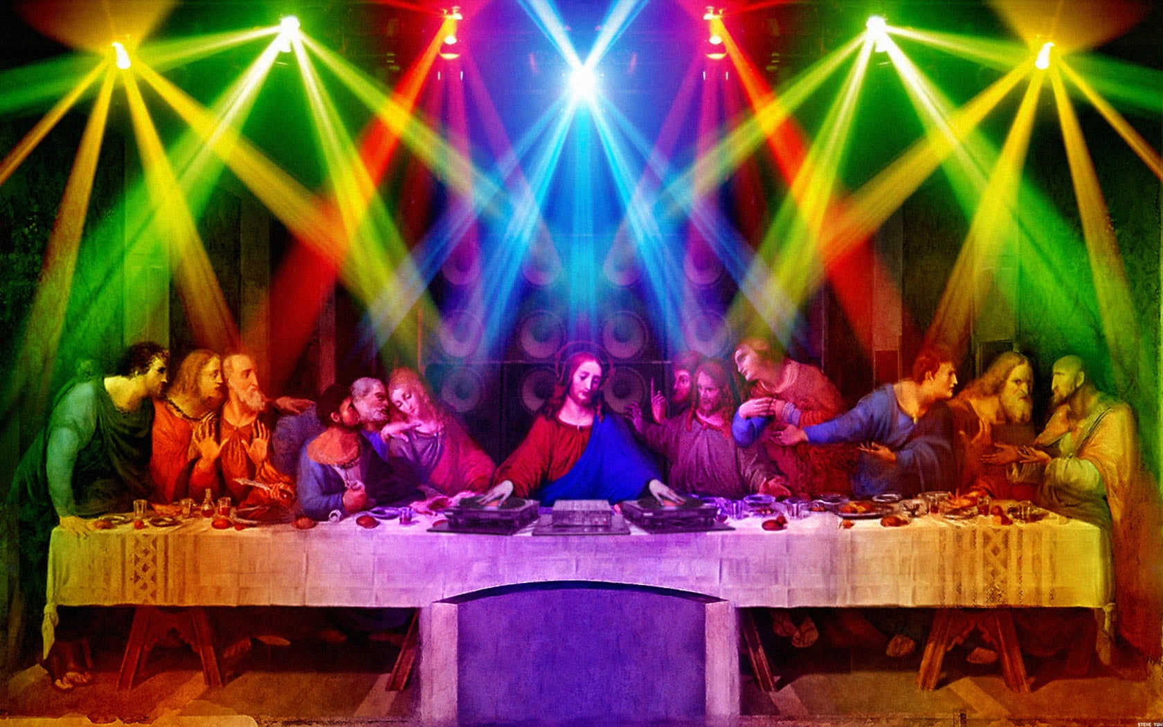 Dj Jesus Last Supper - HD Wallpaper 