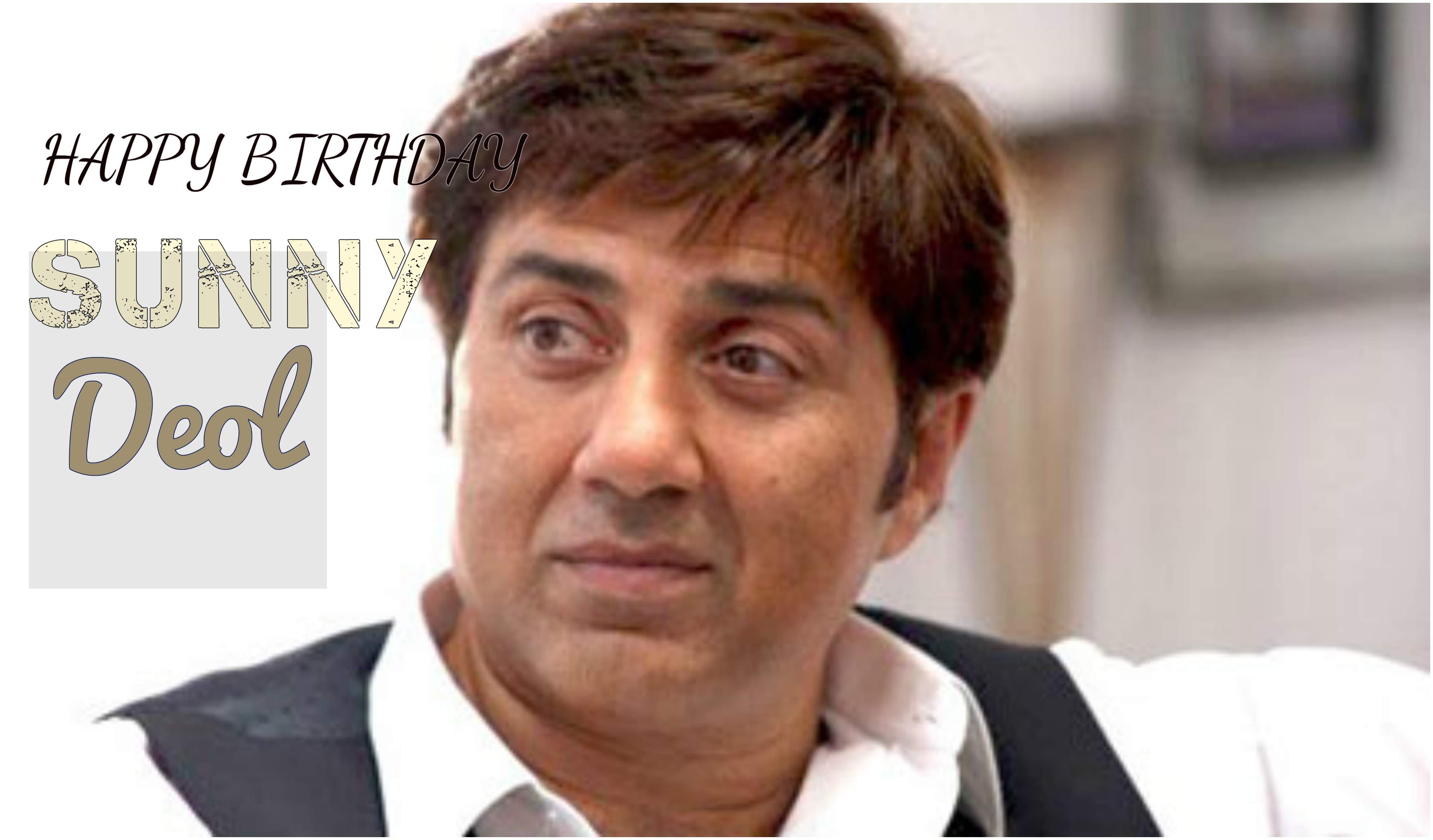 Happy Birthday Sunny Deol - HD Wallpaper 