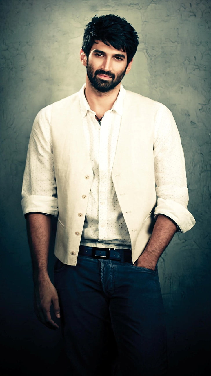 Aditya Roy Kapur Cineblitz, White Button-up Coat, Male - Aditya Roy Kapoor Latest - HD Wallpaper 