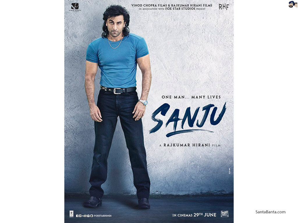 Sanju - Ranbir Kapoor Sanju Poster - HD Wallpaper 