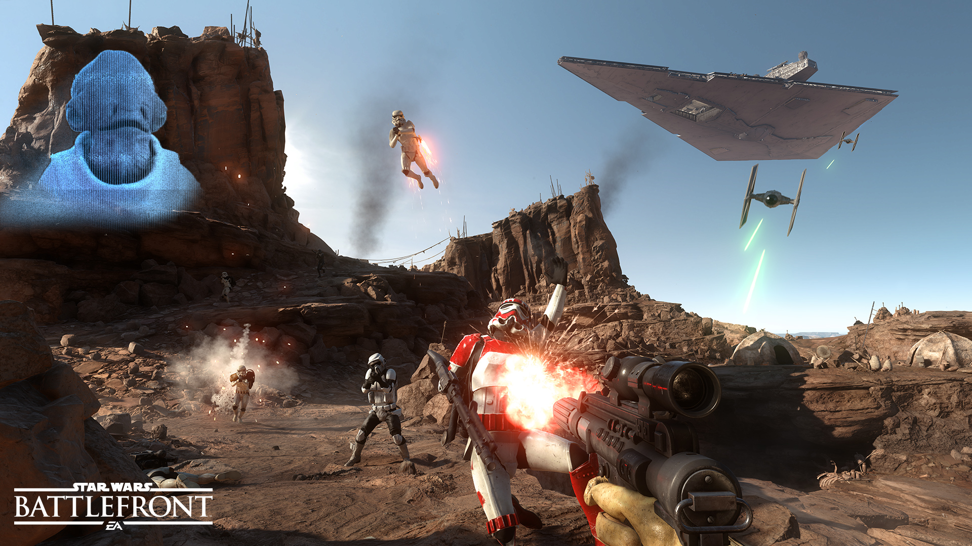 Battlefront 2 Tatooine Map - HD Wallpaper 