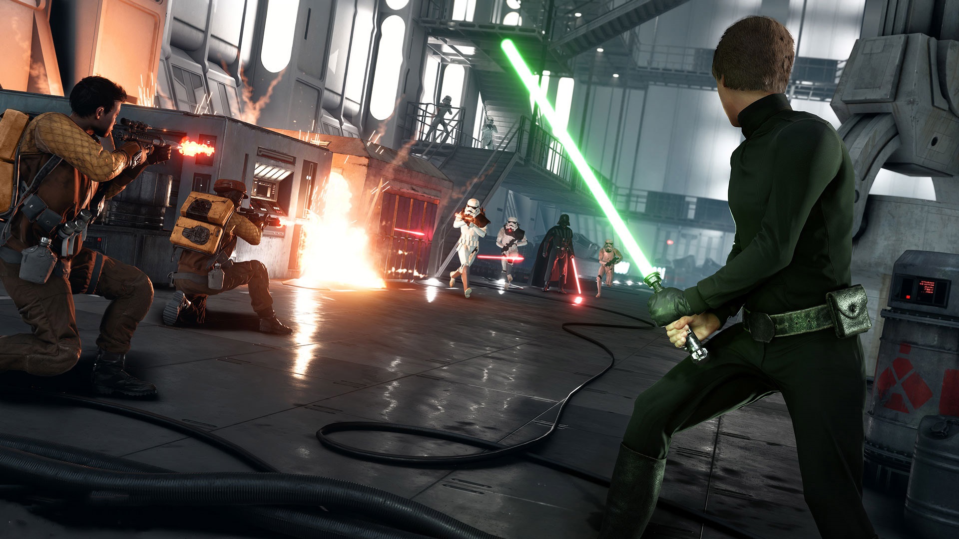 Star Wars Battlefront Wallpaper - Star Wars Wallpapers For Wallpaper Engine - HD Wallpaper 