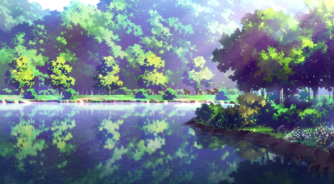 Snow White With The Red Hair Scenery - HD Wallpaper 