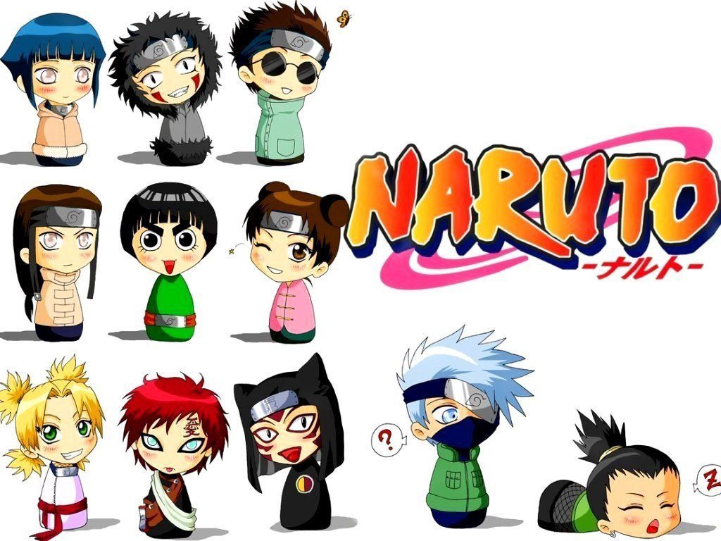 Anime Naruto Chibi - 1024x768 Wallpaper 