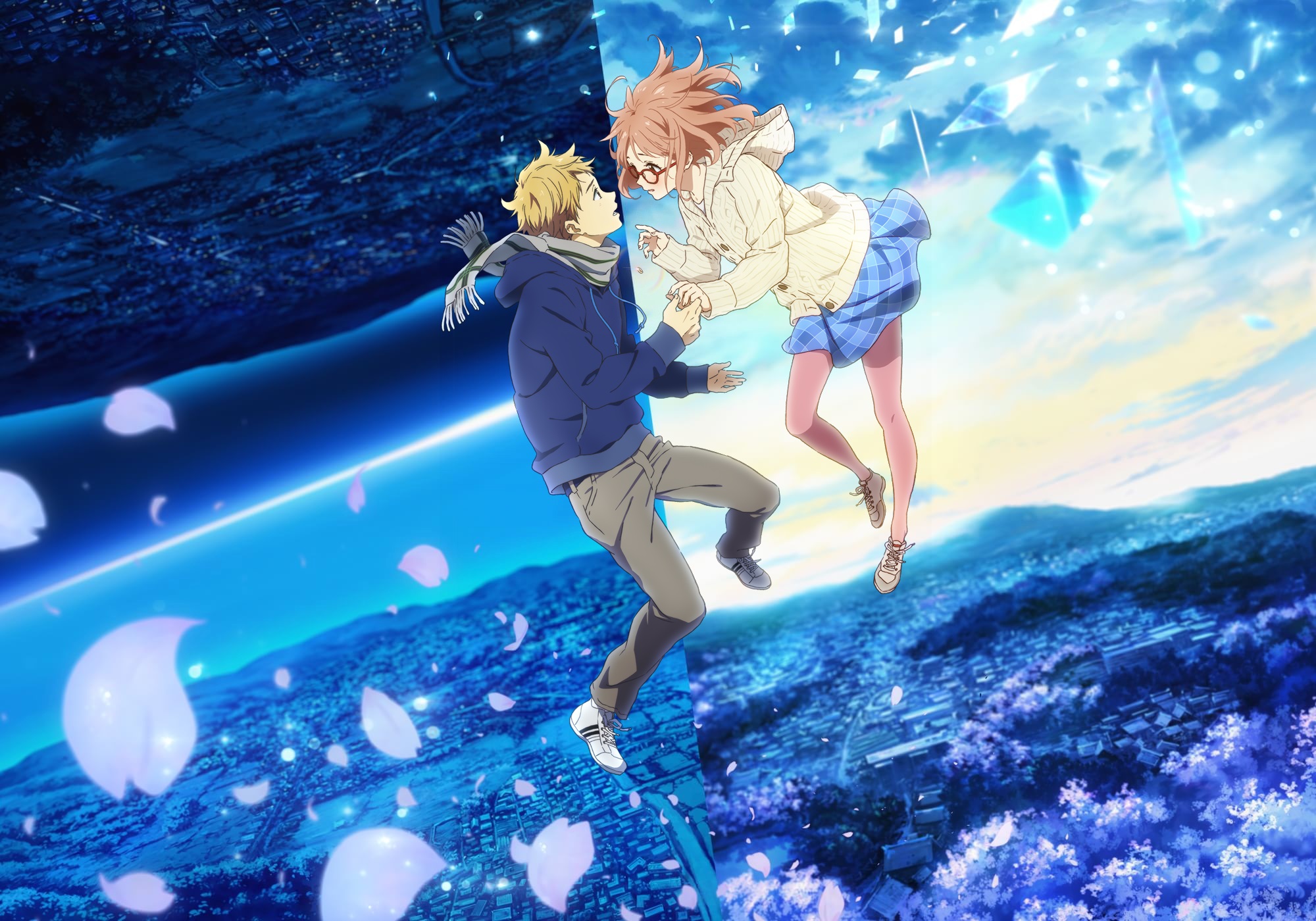 Akihito Kanbara And Mirai Kuriyama - HD Wallpaper 