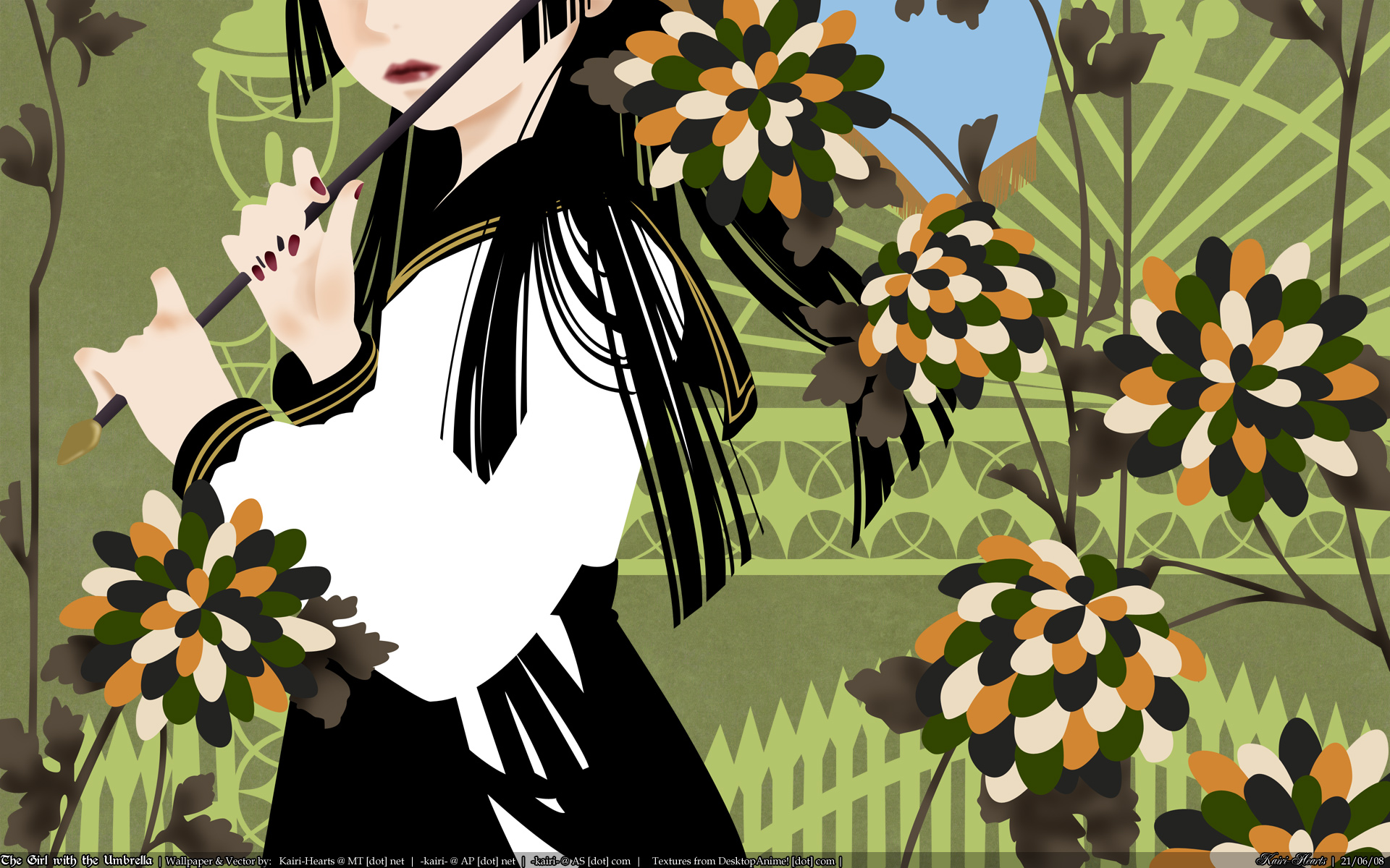 Keiyaku No Kuroneko, Touhou, Doujinshi Wallpaper 
	style - Wallpaper - HD Wallpaper 
