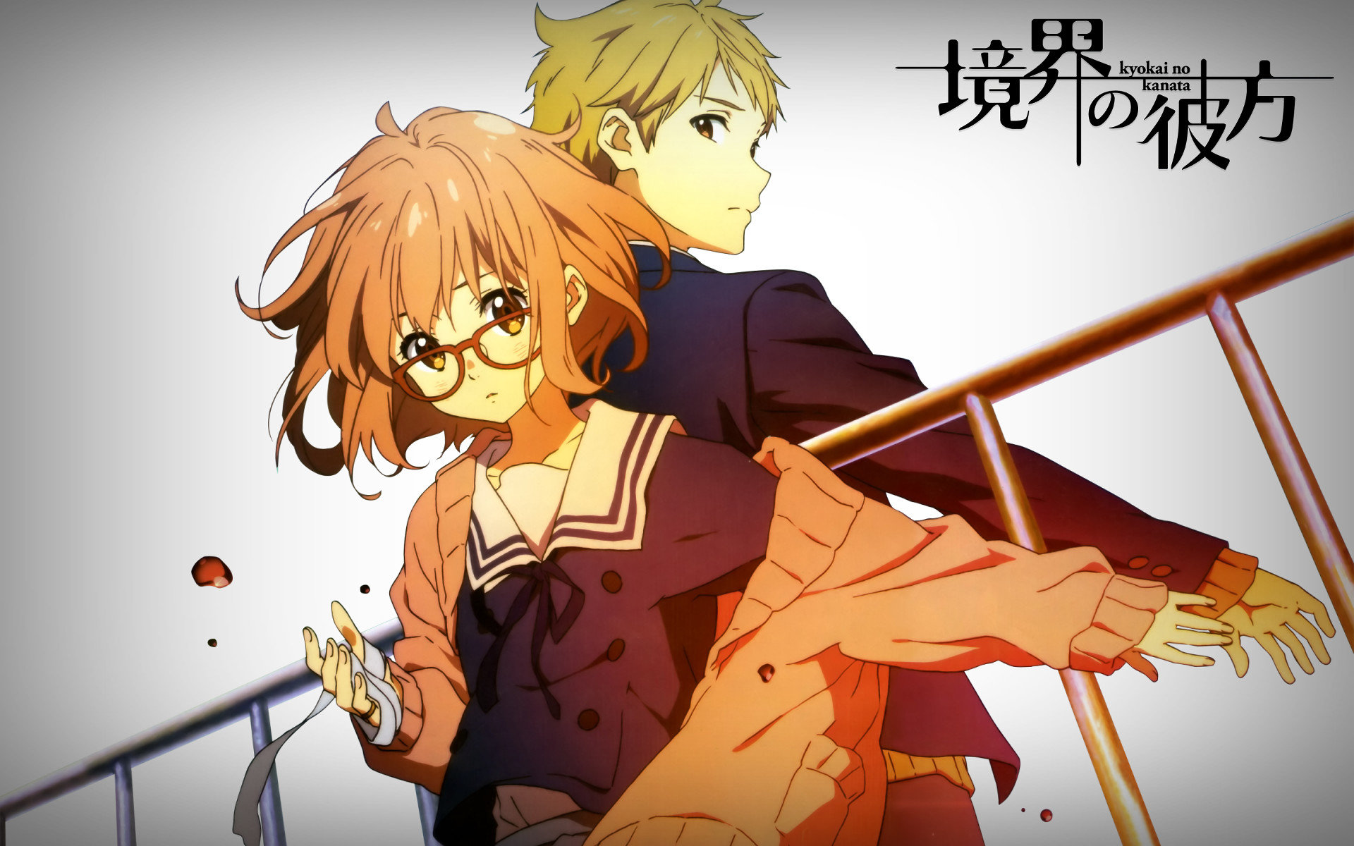 Download Hd Beyond The Boundary Pc Wallpaper Id - Kyoukai No Kanata Anime Icon - HD Wallpaper 