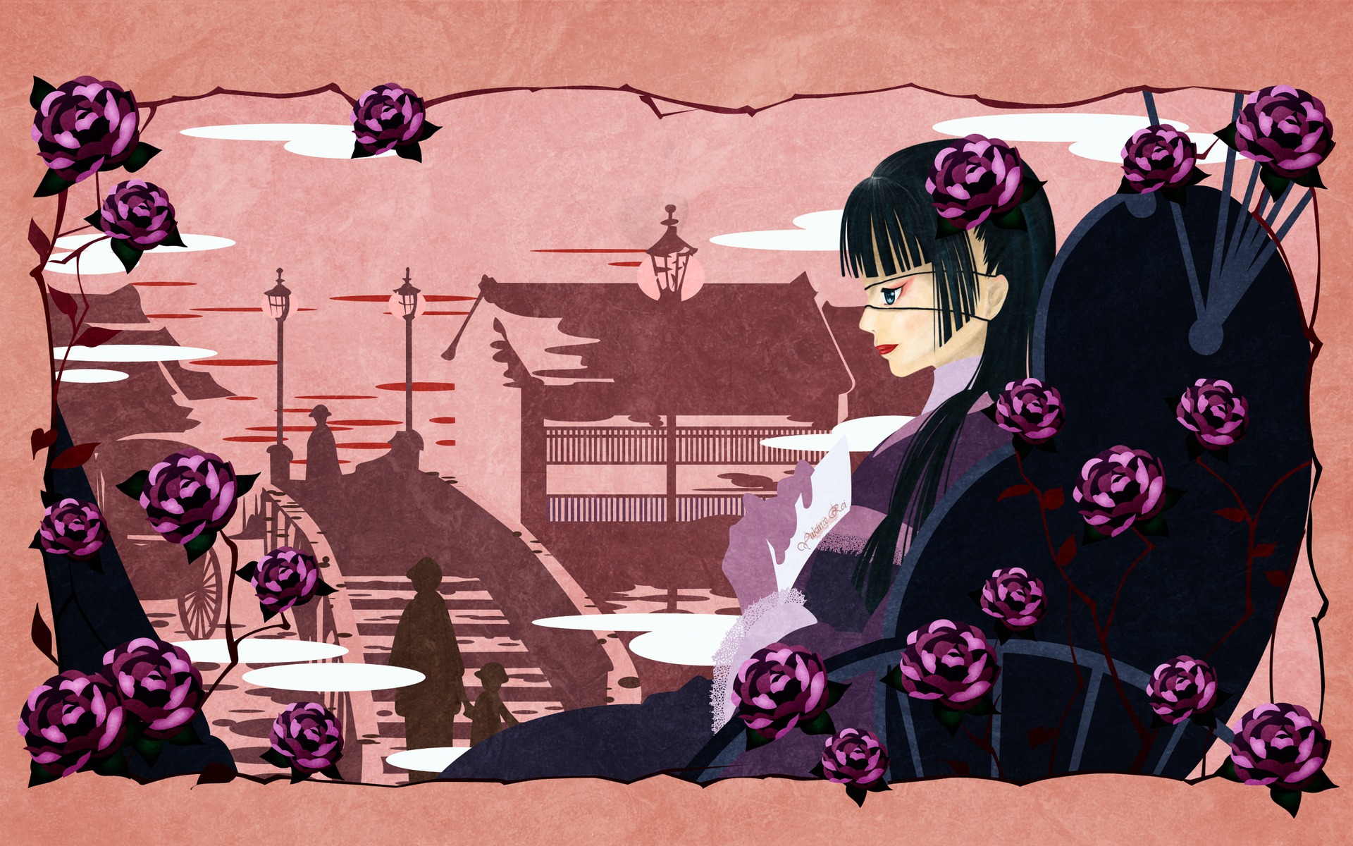 Keiyaku No Kuroneko Wallpaper 
	style Width - HD Wallpaper 