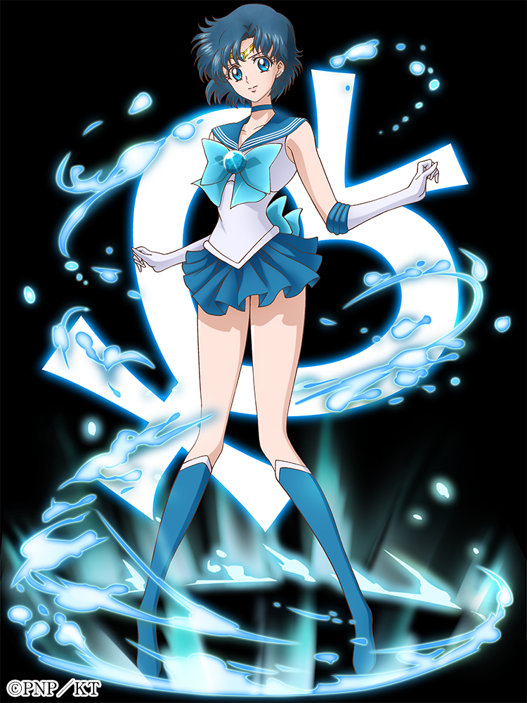 Sailor Mercury - HD Wallpaper 