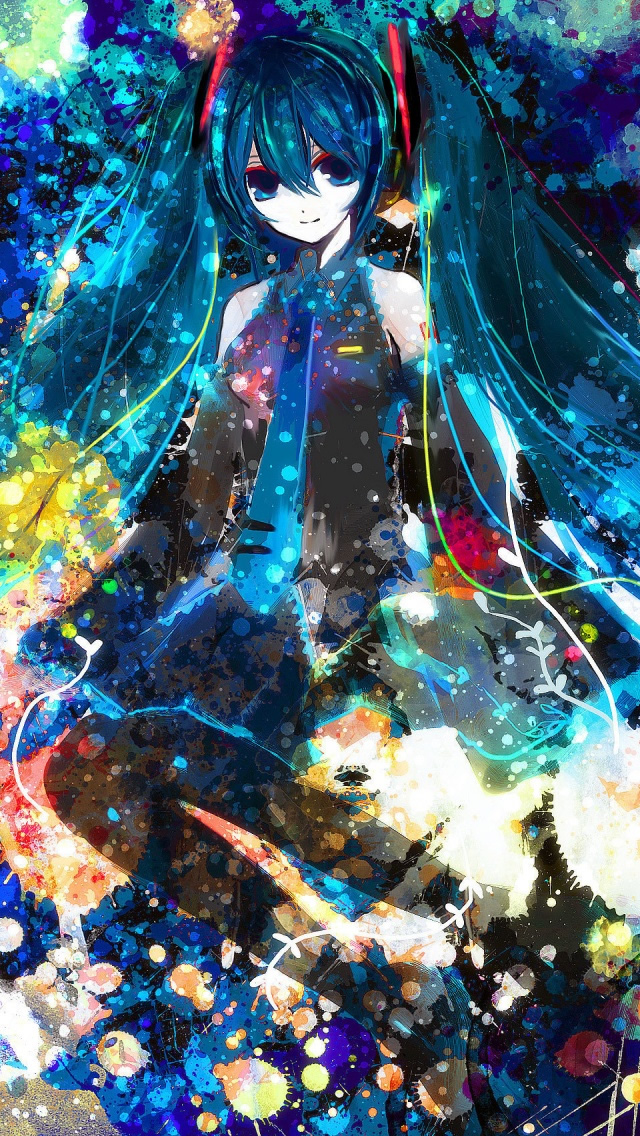 Hatsune Miku Wallpaper Iphone 5 640x1136 Wallpaper Teahub Io