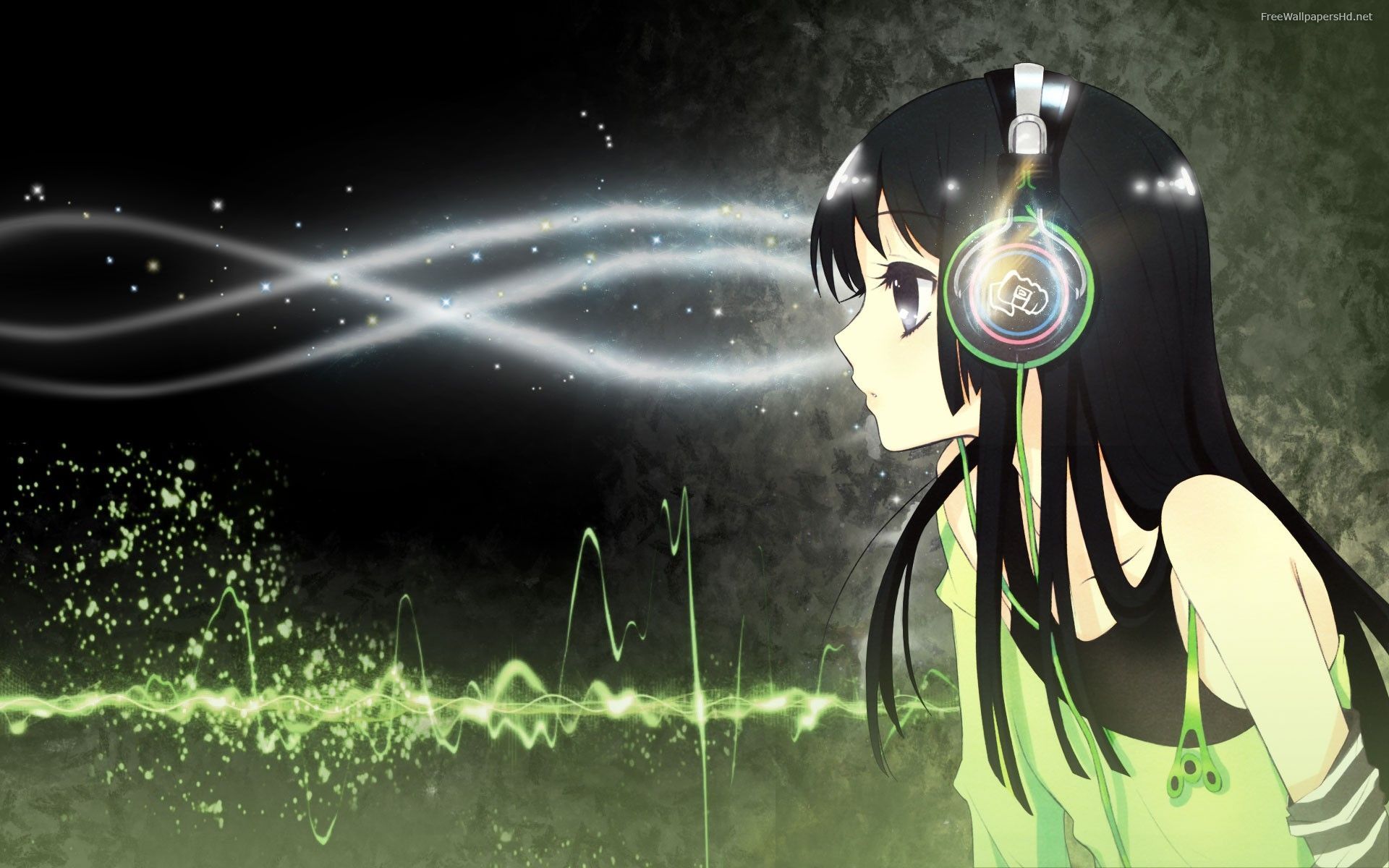 Anime Music Wallpapers For Iphone For Free Wallpaper - Music Anime Backgrounds - HD Wallpaper 