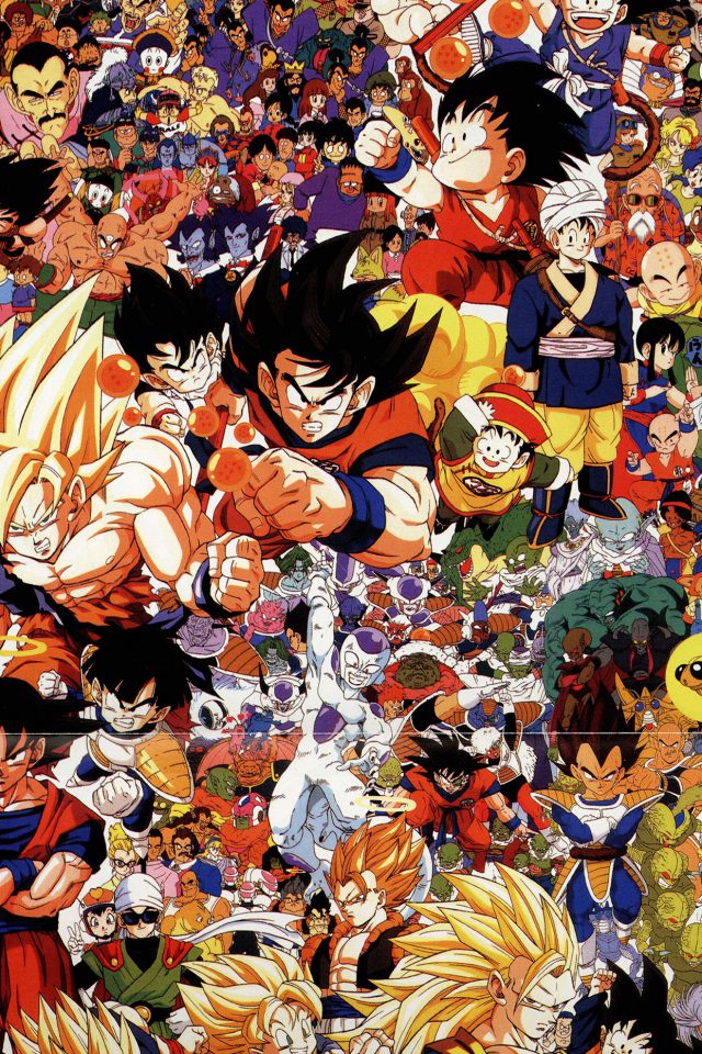 Dragonball Full Art Illust Game Anime Iphone Wallpaper - Iphone Sfondi Dragon Ball - HD Wallpaper 