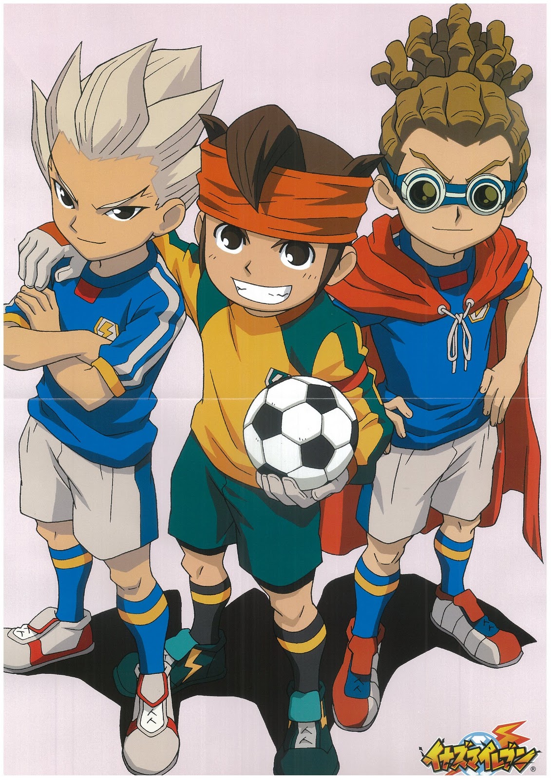 Inazuma Eleven Inazuma Eleven Endou Gouenji And Kidou 1131x1600