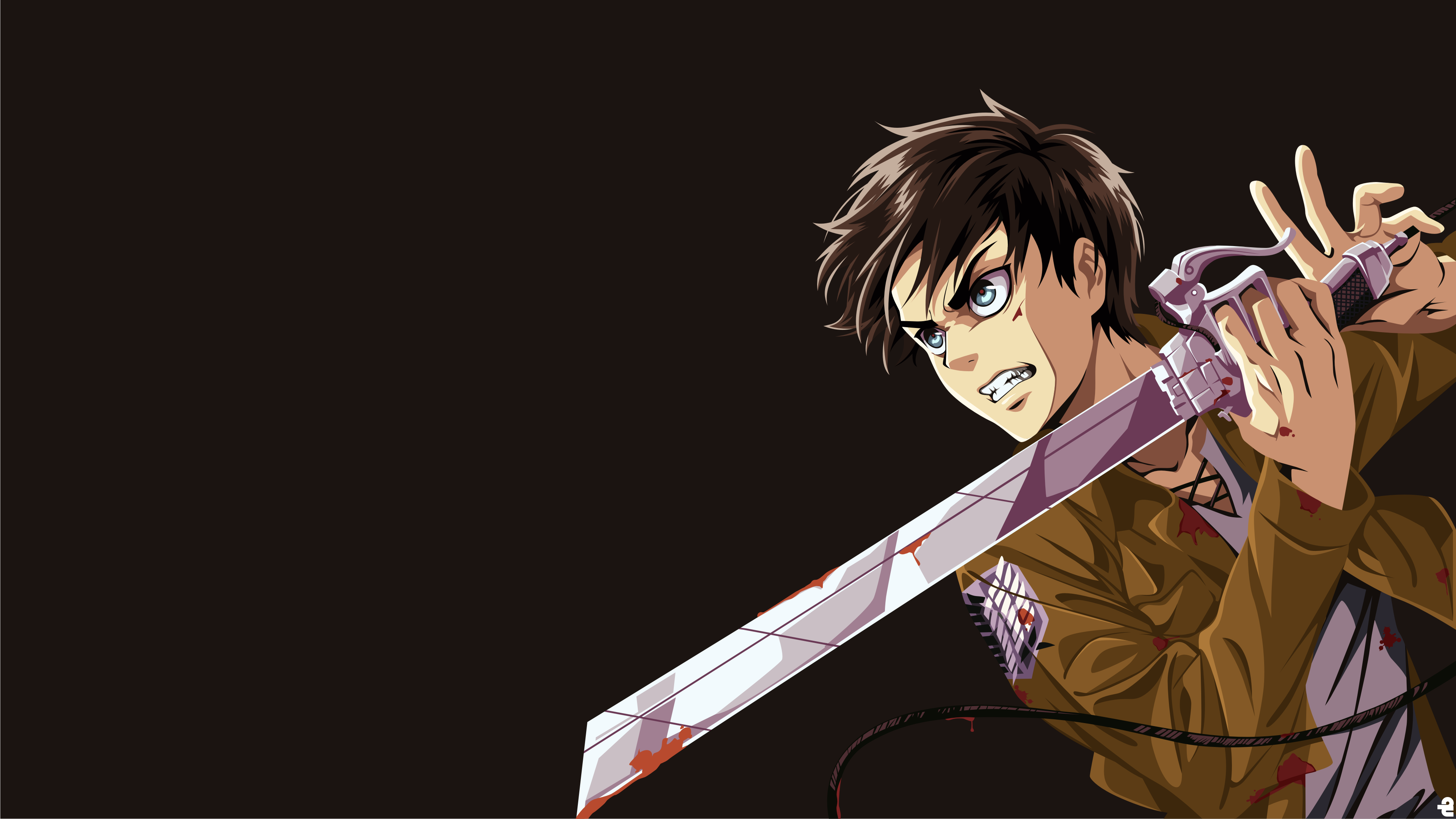 De Shingeki No Kyojin Eren - HD Wallpaper 