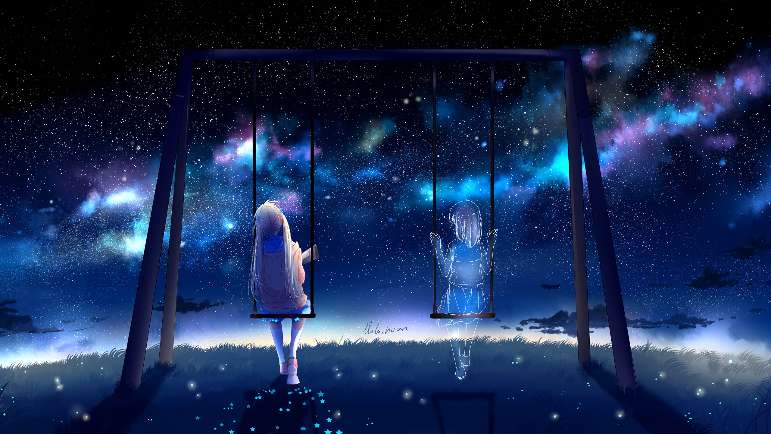 Anime Lonely - 1280x704 Wallpaper 