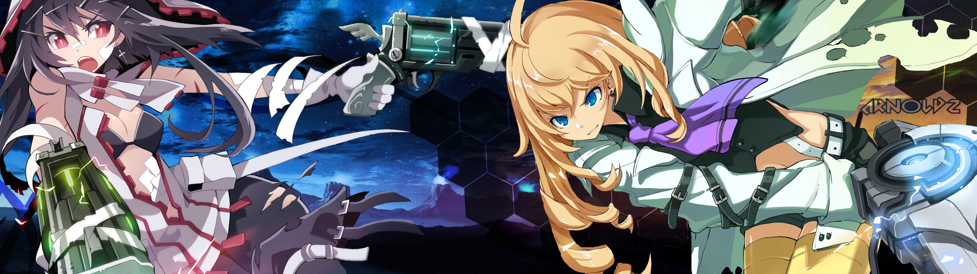 Anime Girl Dual Monitor Background 3840x1080 Wallpaper Teahub Io