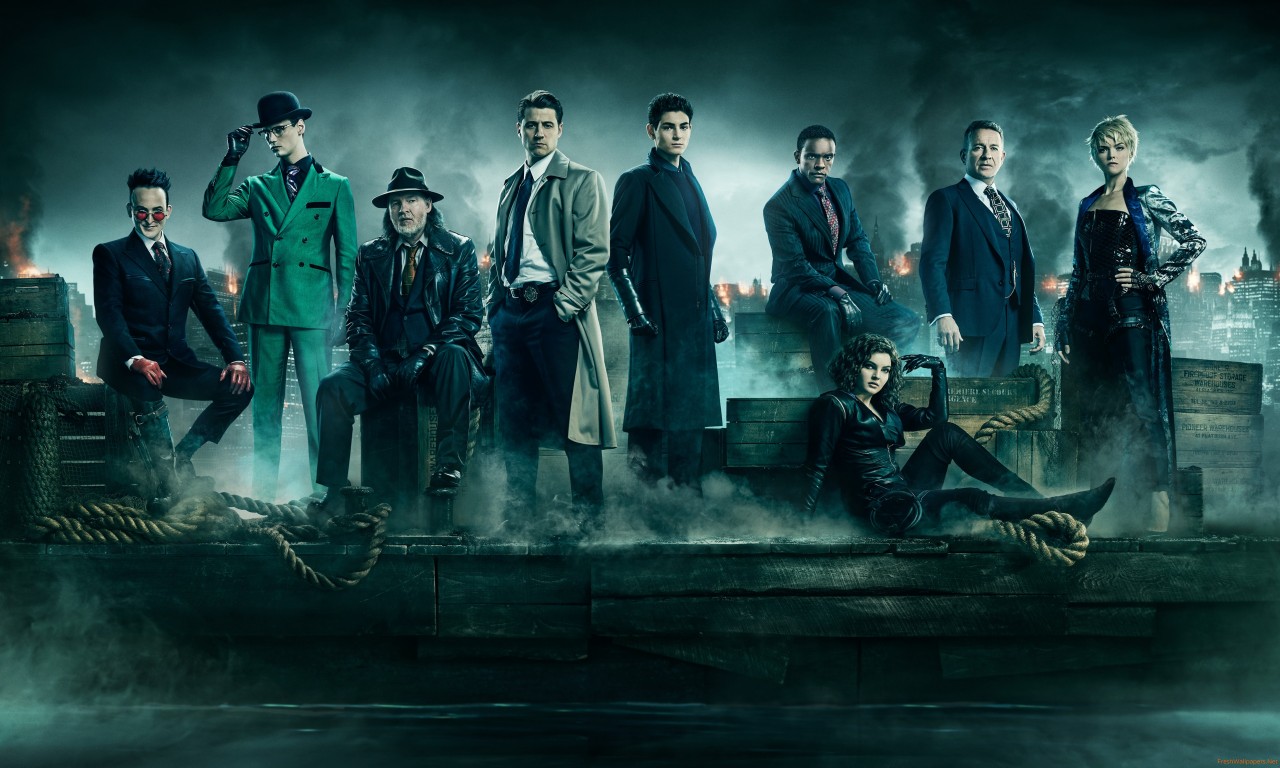 Gotham Season 5 Cast - HD Wallpaper 