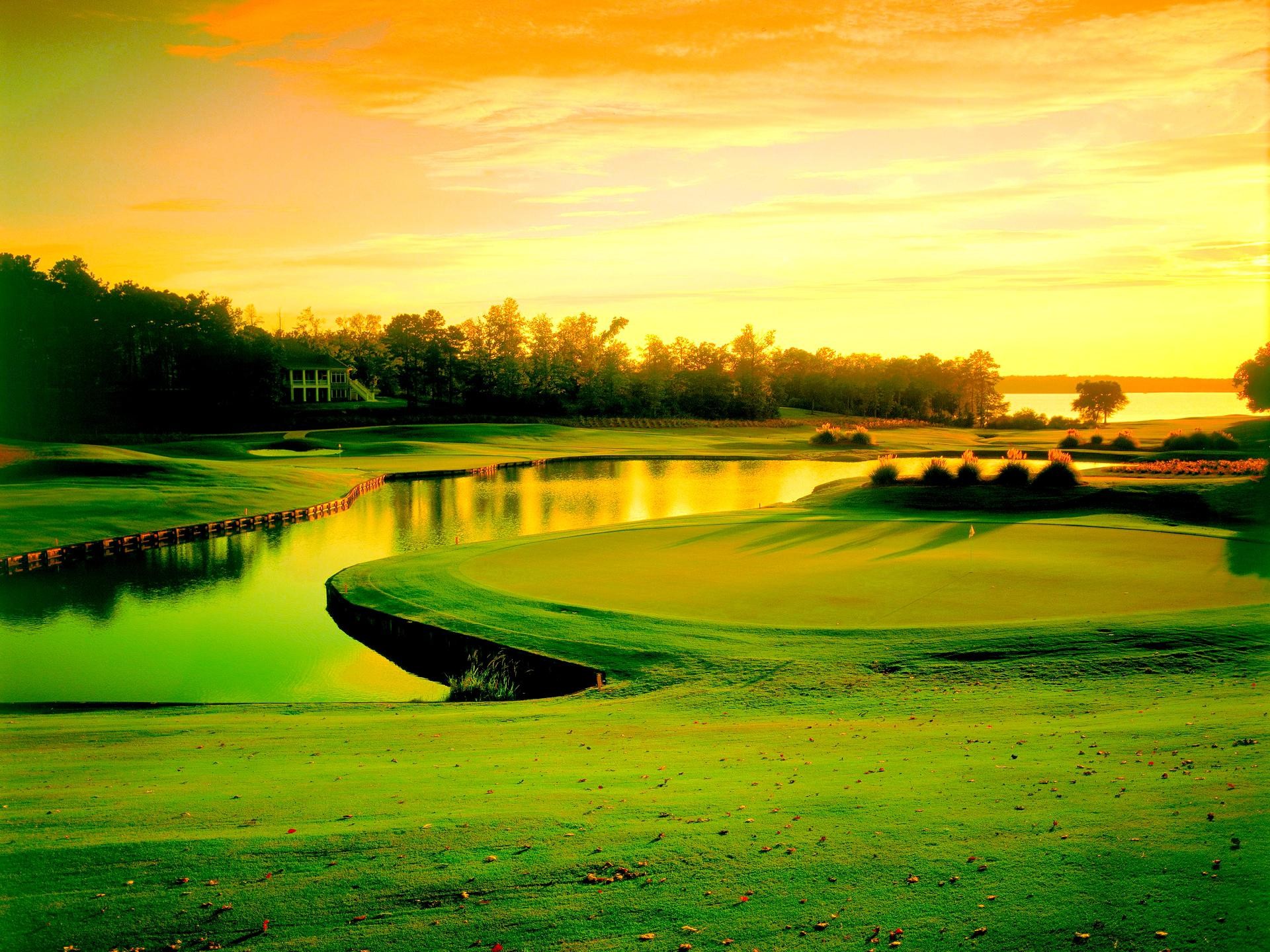 Wallpapersafari Augusta Golf Wallpaper Background - Beautiful High Resolution Golf Course - HD Wallpaper 