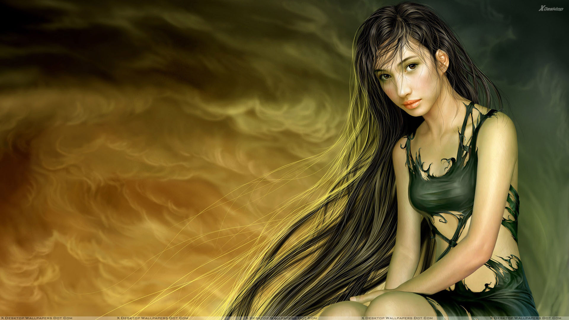 Fantasy Girl Wallpaper Hd - HD Wallpaper 