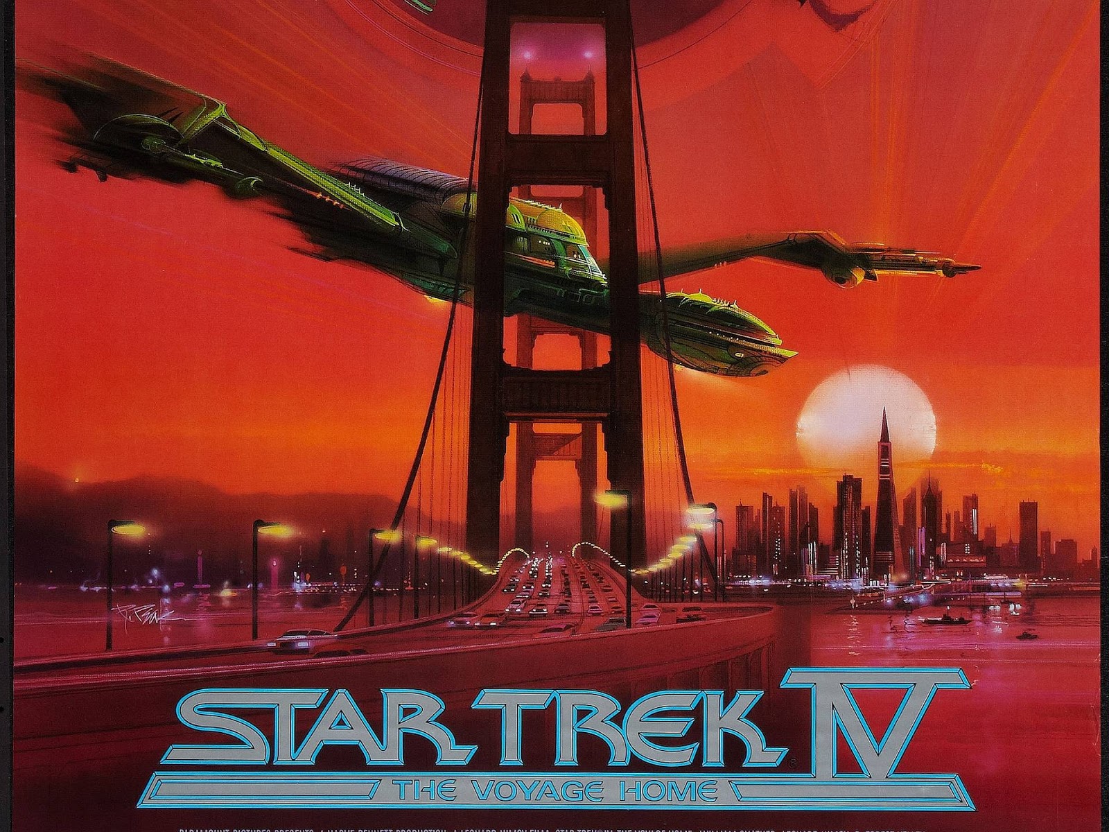Star Trek Wallpaper - Star Trek The Voyage Home Poster - HD Wallpaper 