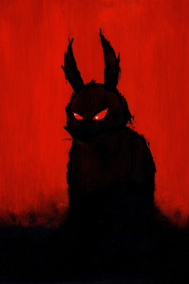 Evil Iphone Wallpaper - Luke Chueh Art - HD Wallpaper 