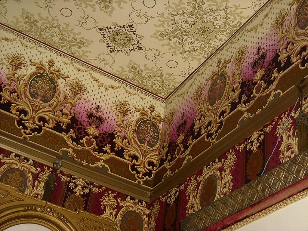1860 Reproduction Wallpaper Victorian - HD Wallpaper 