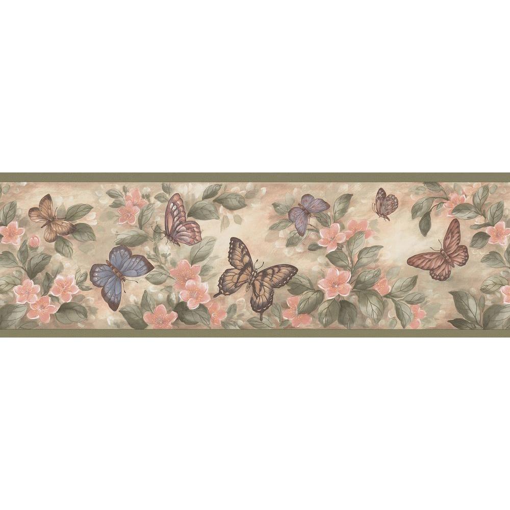 Borders With Butterflies - HD Wallpaper 